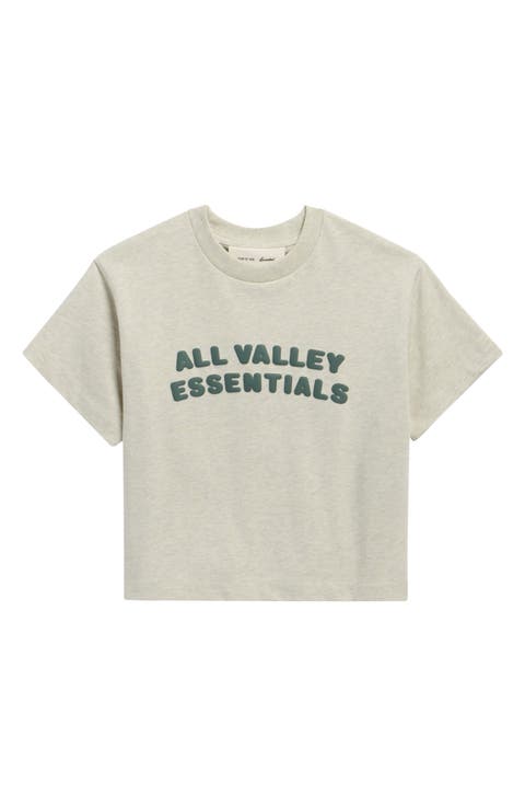 Kids' Merch Boxy Fit Cotton Graphic T-Shirt