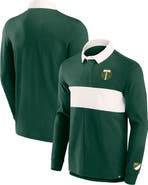 FANATICS Men's Fanatics Branded Green Portland Timbers Forever Casuals Long Sleeve Striker Polo