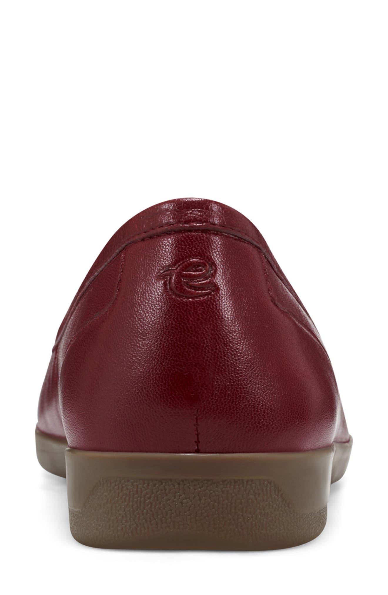 Easy Spirit Devitt Flat, Alternate, color, Medium Red