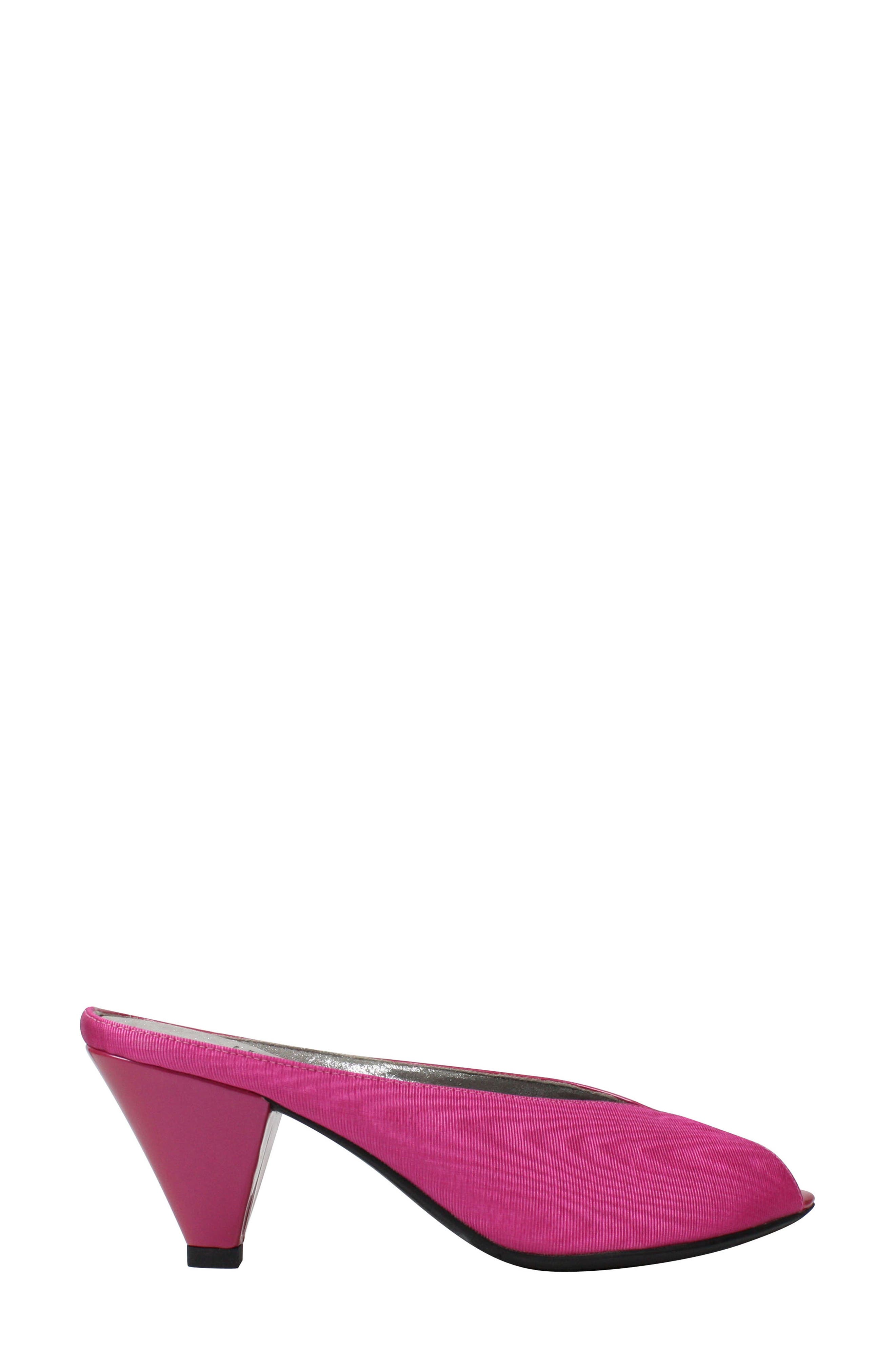 Dayanara Slide Sandal, Alternate, color, FUCHSIA FABRIC