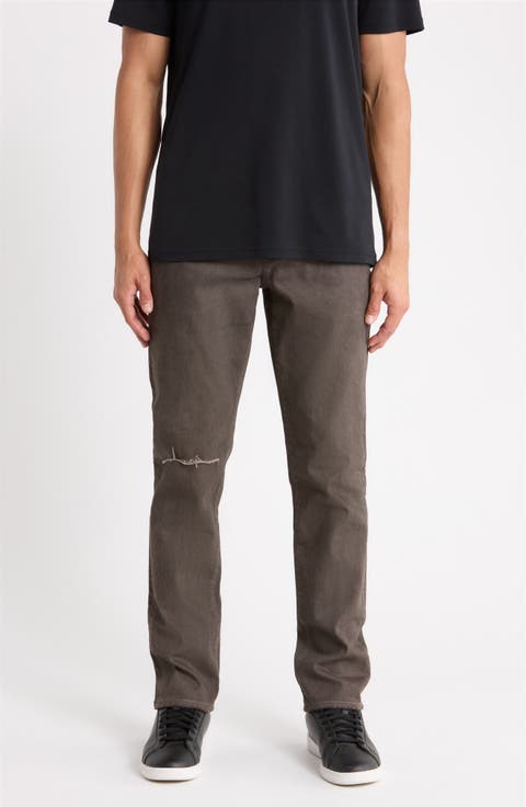 Overdye Destroy Straight Leg Jeans