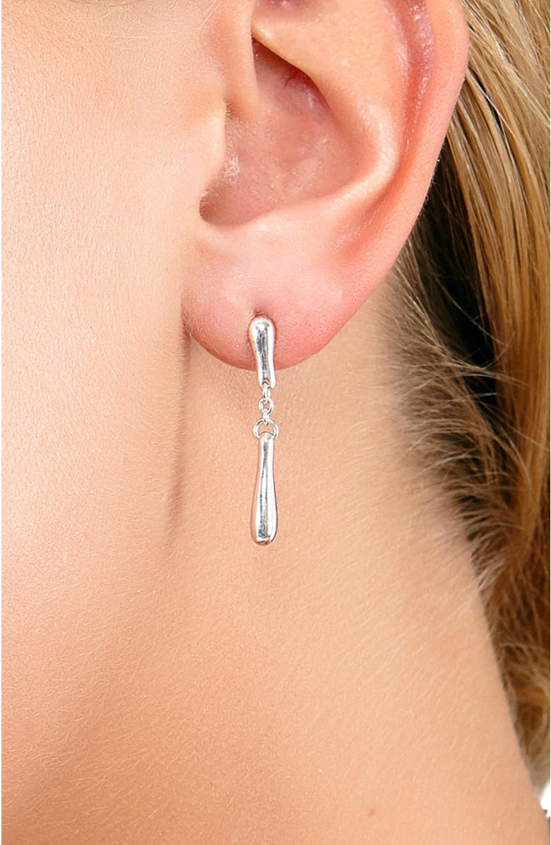 Lucy Quartermaine Falling Drop Earrings, Alternate, color, Sterling Silver
