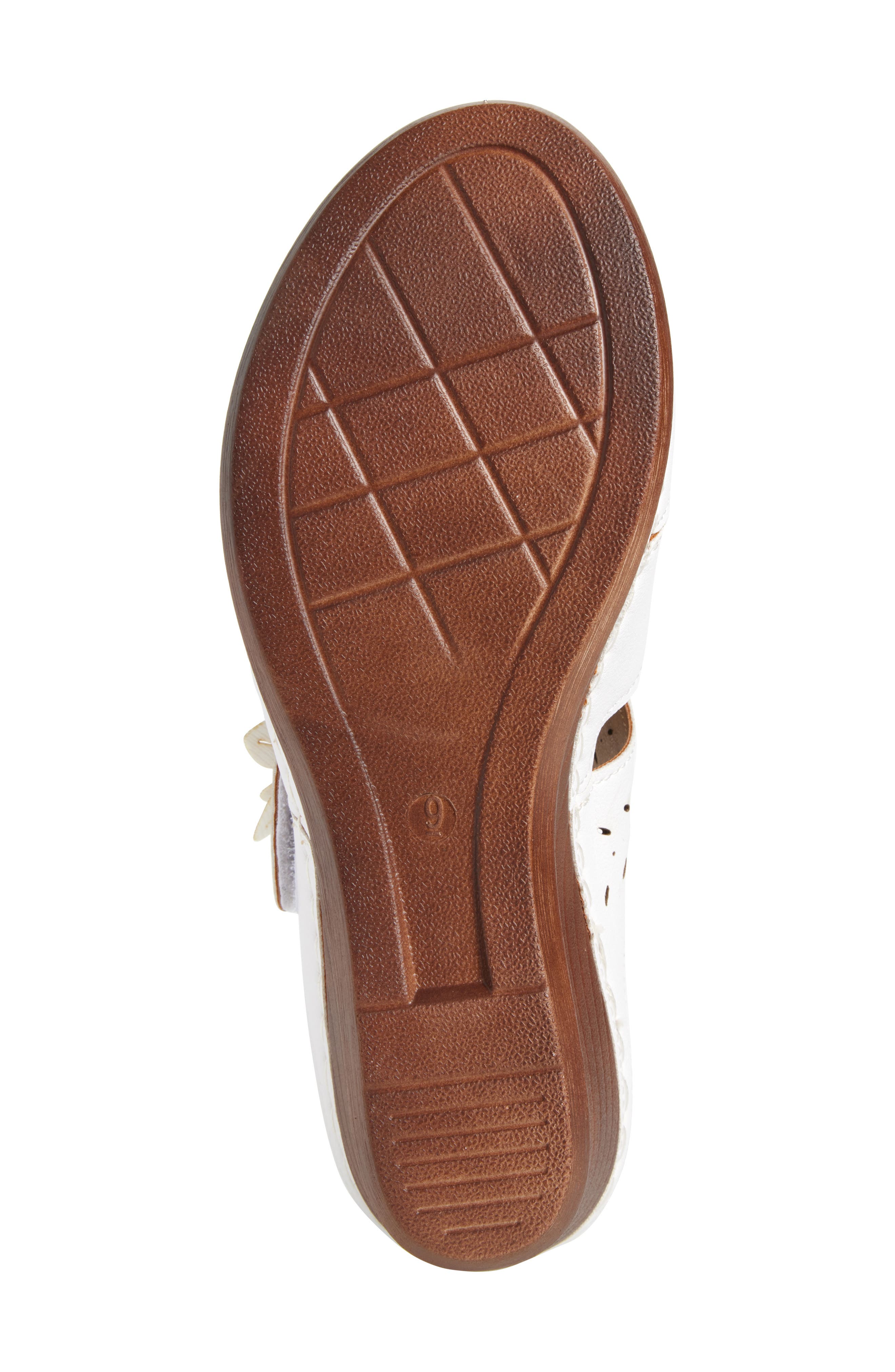 EXTREME BY EDDIE MARC Wedge Slide Sandal, Alternate, color, White