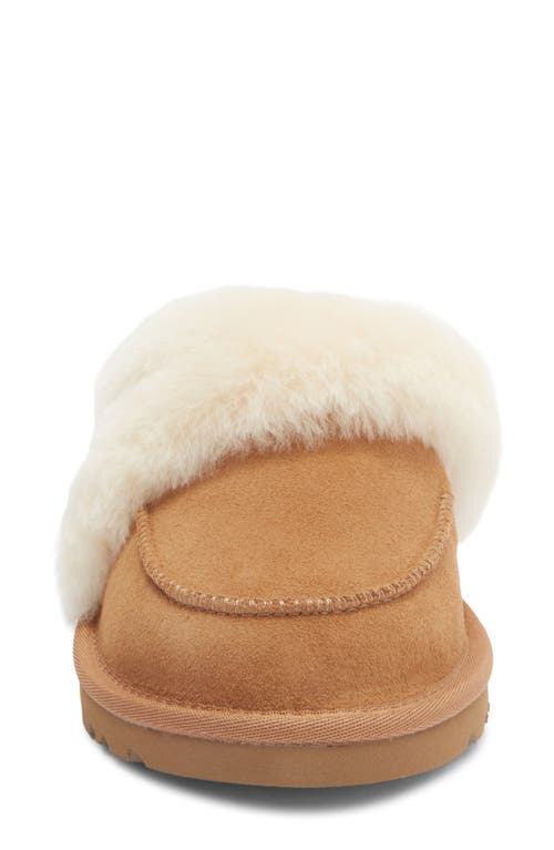 Ugg ® Loria Genuine Shearling Lined Slipper In Brown