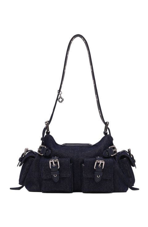 Miss M pockets denim bag