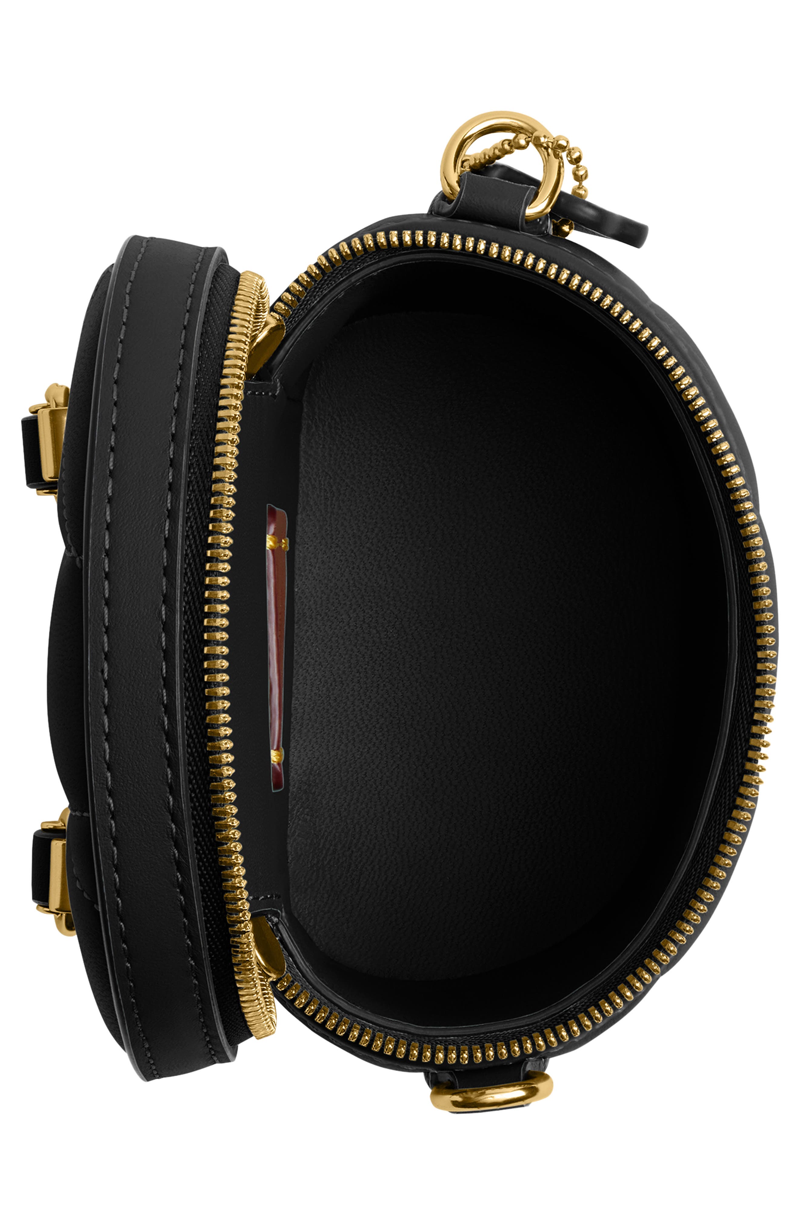 COACH Trail Quilted Pillow Leather Crossbody Bag, Alternate, color, 