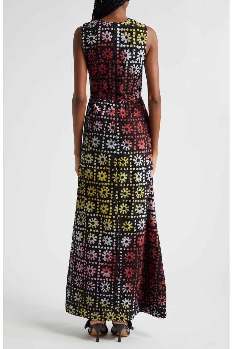 Yinka Maxi Dress, Alternate, color, BLACK MULTI
