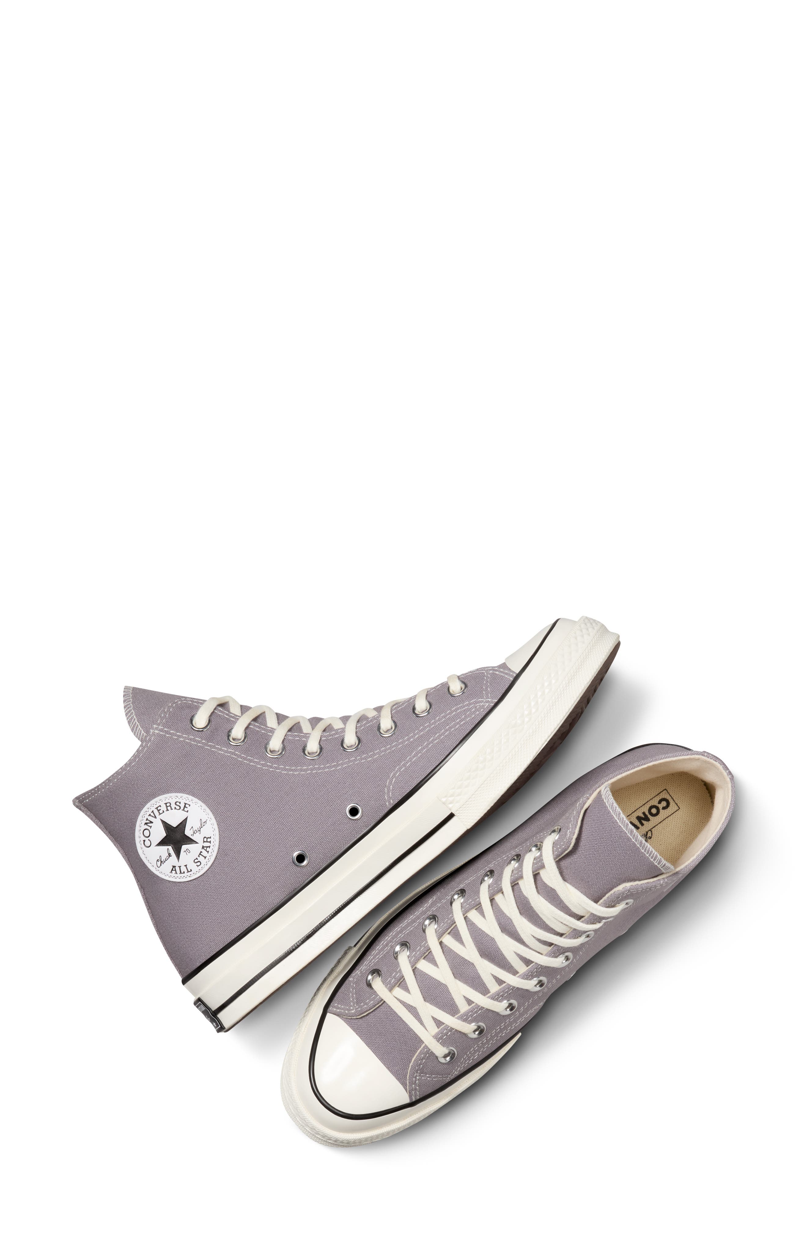 Converse Chuck 70 High Top Sneaker, Alternate, color, Mauve Stone/ Egret/ Black