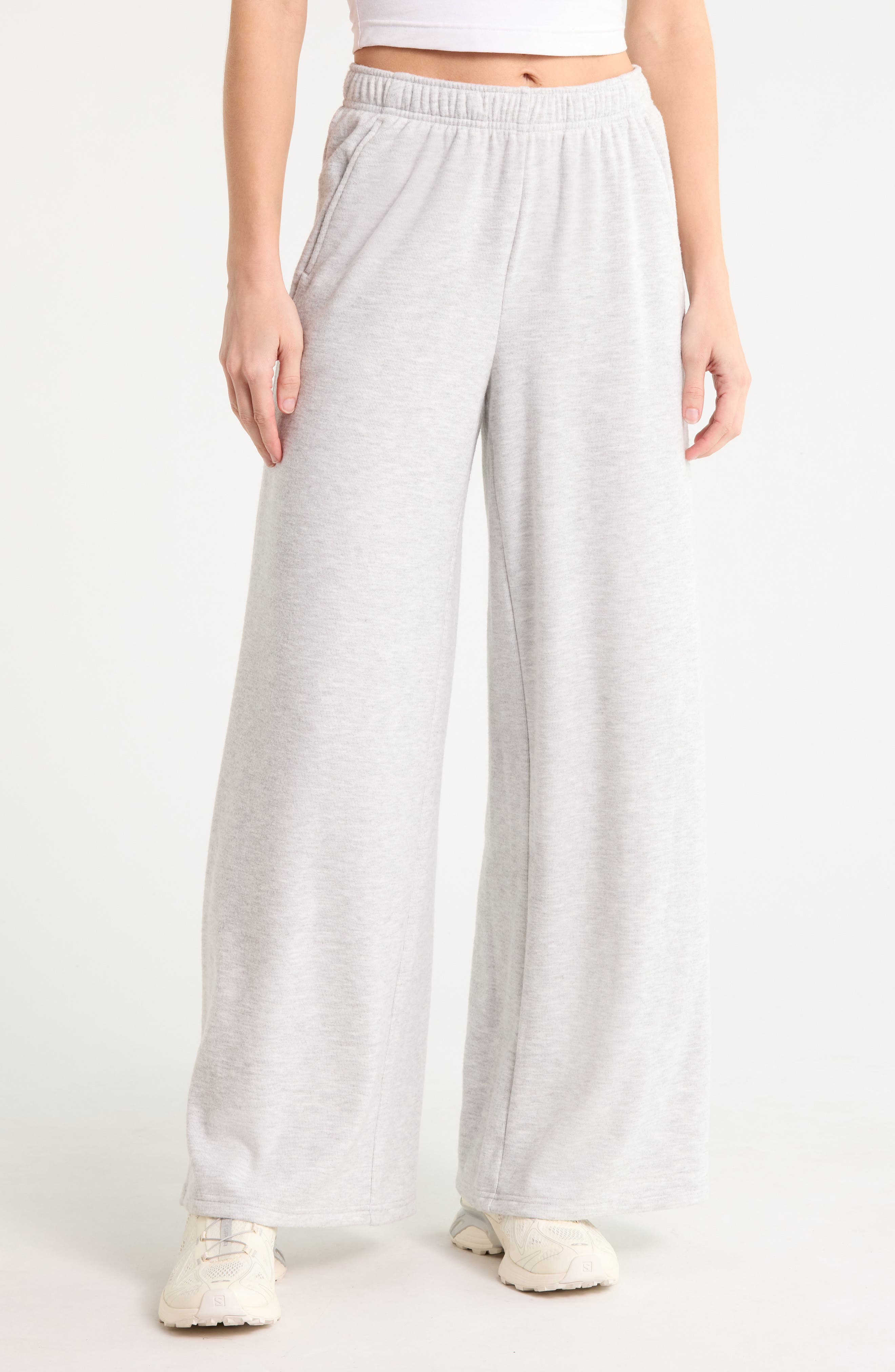 Aspen Plush Rib Maris Wide Leg Pants