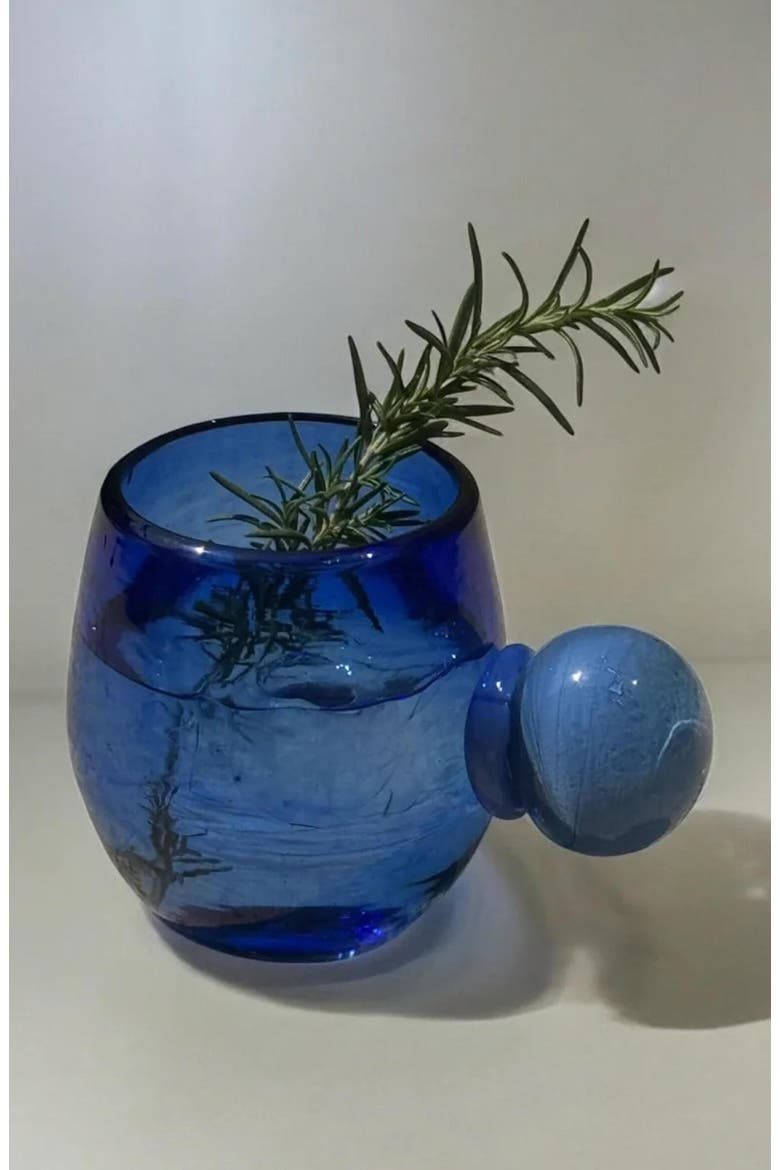 Salinas Glass - Set of 4, Alternate, color, Blue