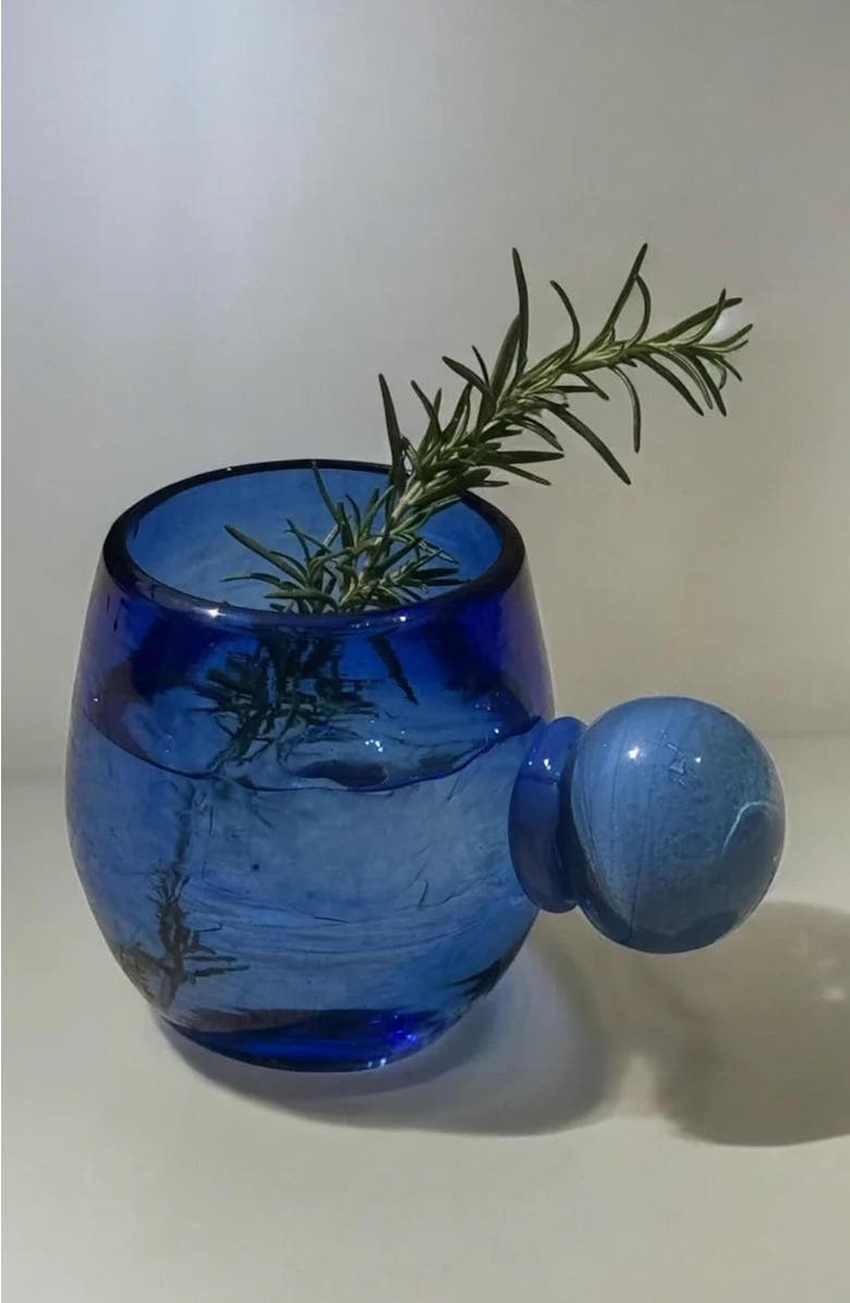 Meso Goods Salinas Glass - Set of 4, Alternate, color, Blue