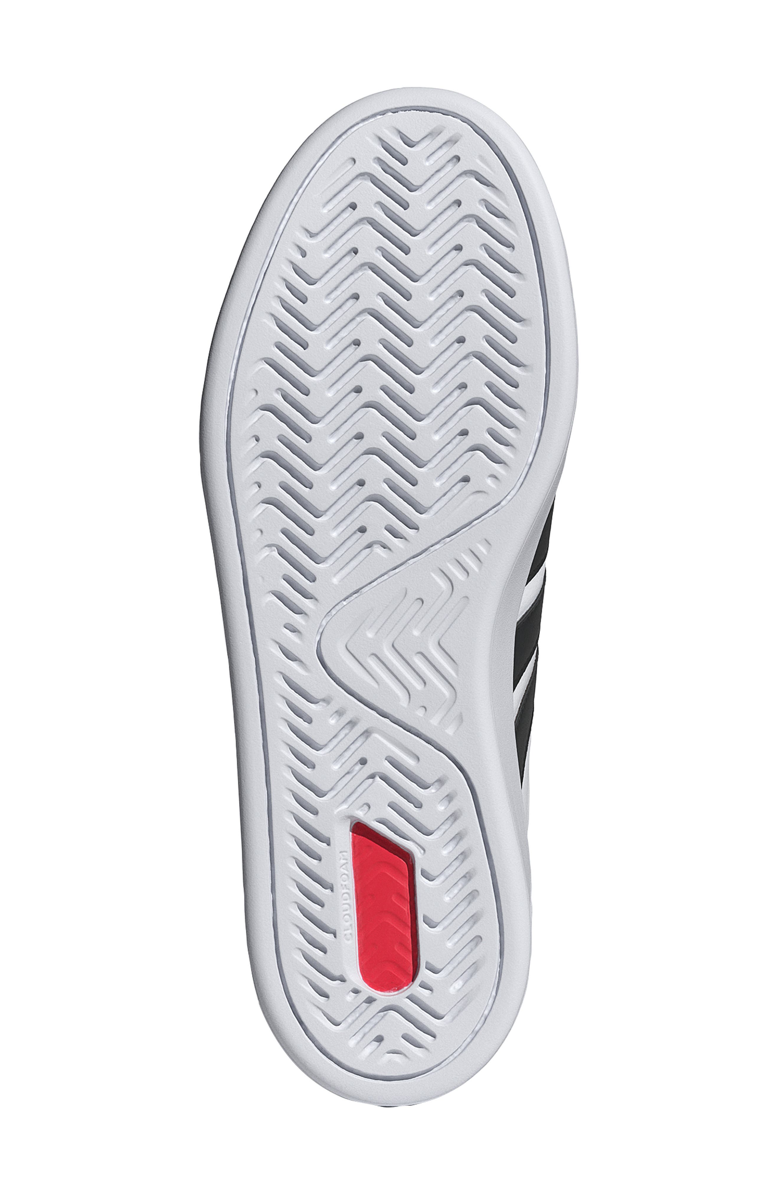 adidas Grand Court Sneaker, Alternate, color, White/ Core Black/ White