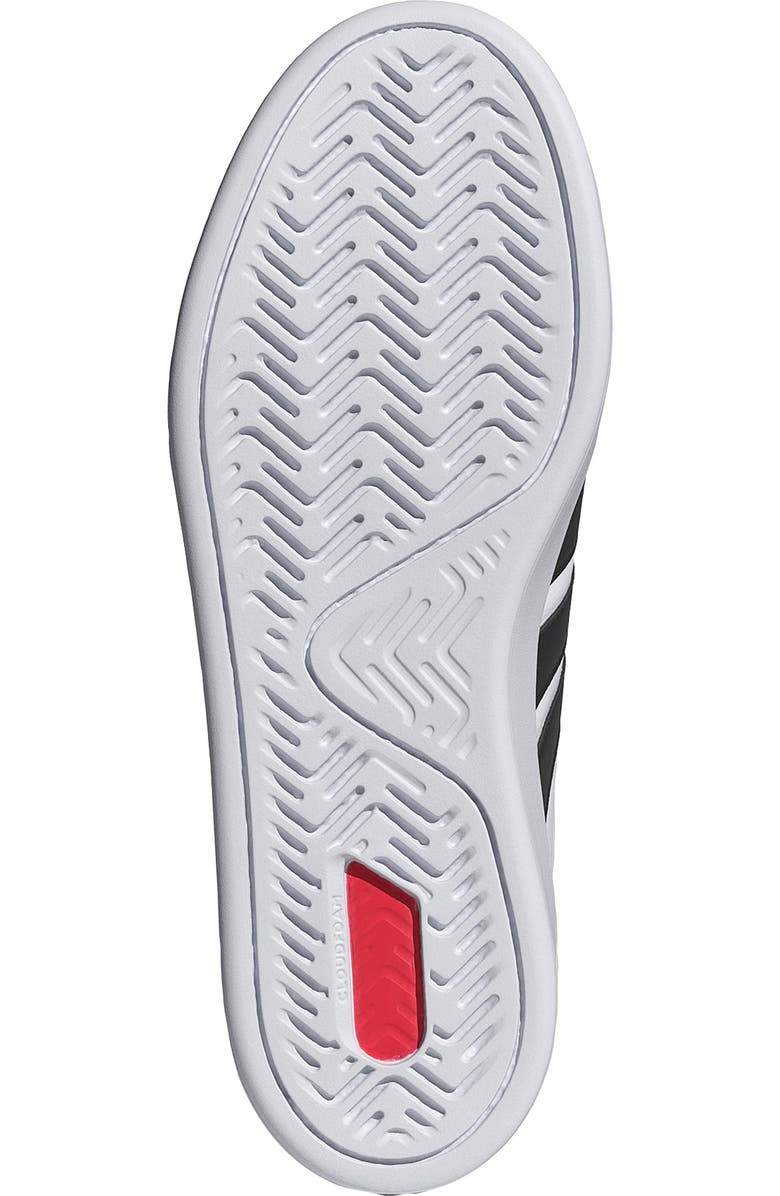 adidas Grand Court Sneaker, Alternate, color, White/ Core Black/ White