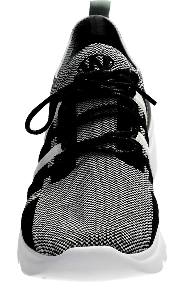 Wolky Mako Sneaker, Alternate, color, White 3D Knitting