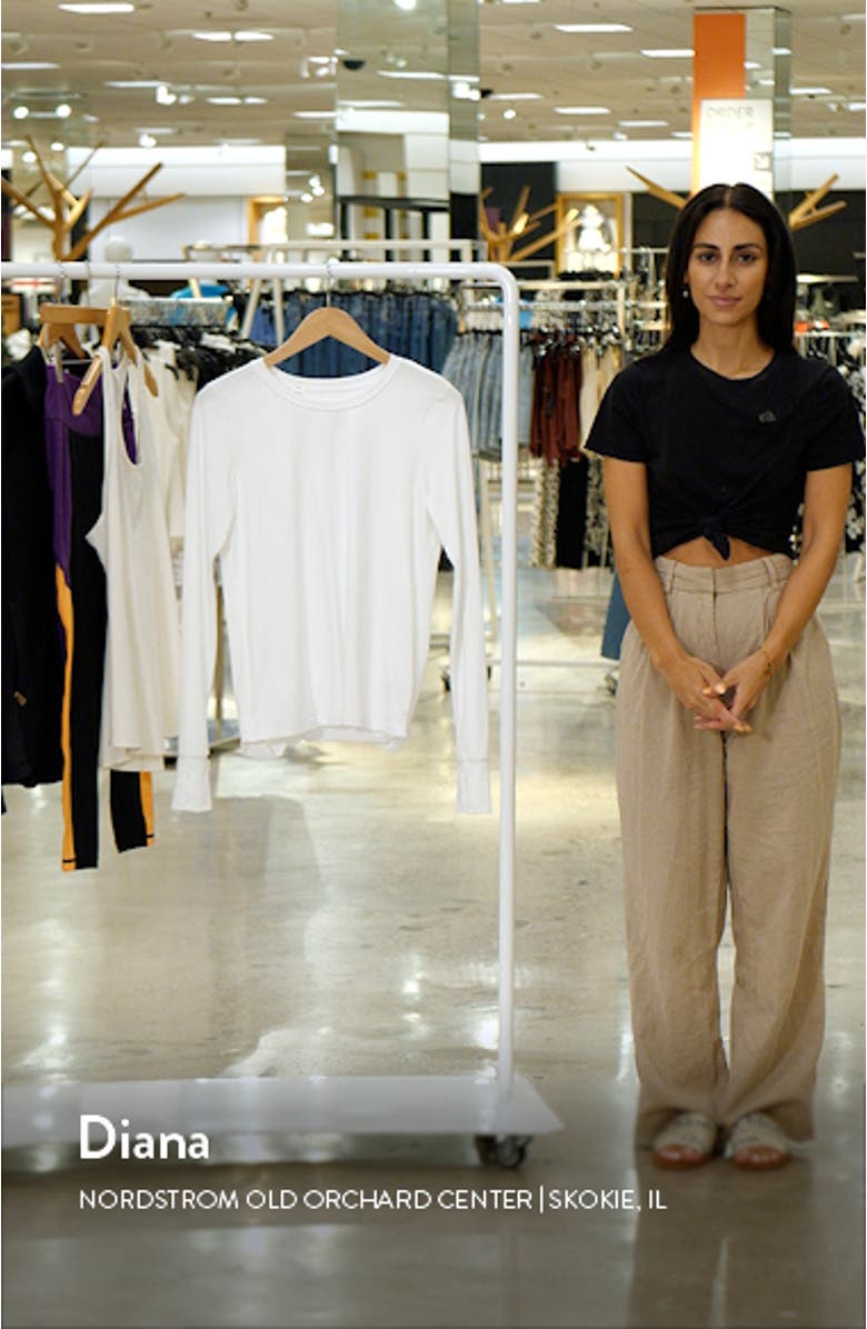 Wrap Back Long Sleeve T-Shirt, sales video thumbnail