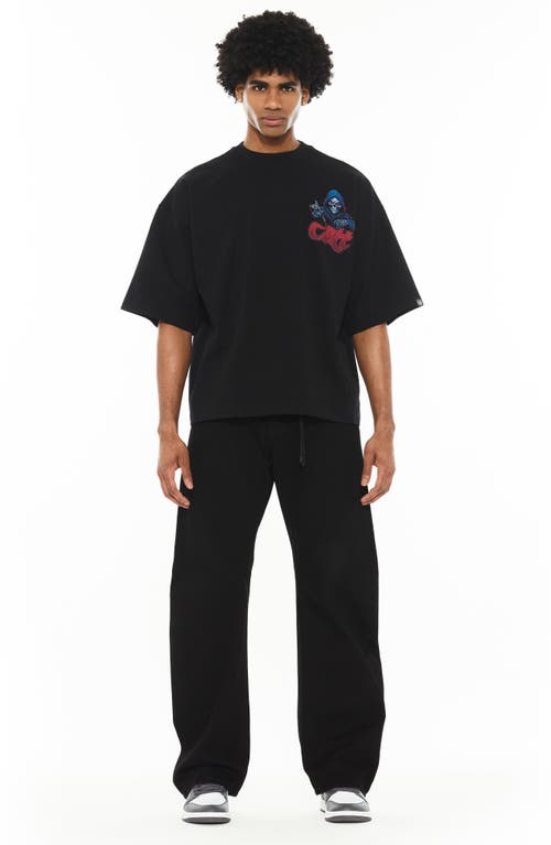 Cult Of Individuality Grunge 607 Baggy Jeans In Black