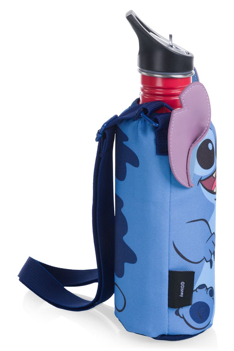 x Disney® Lilo & Stitch Stainless Steel Water Bottle & Cooler Sling, Alternate, color, BLUE
