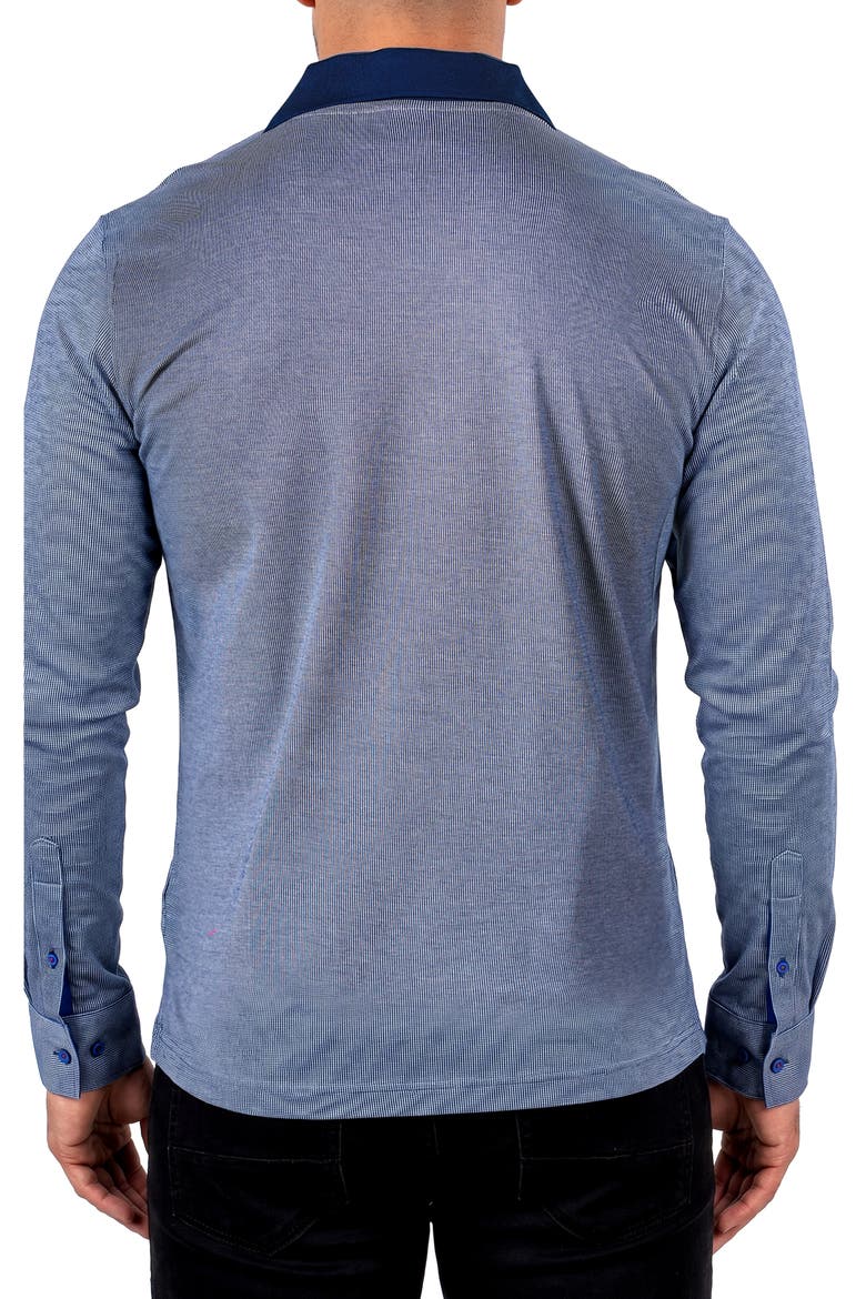 Mister Long Sleeve Polo, Alternate, color, BLUE