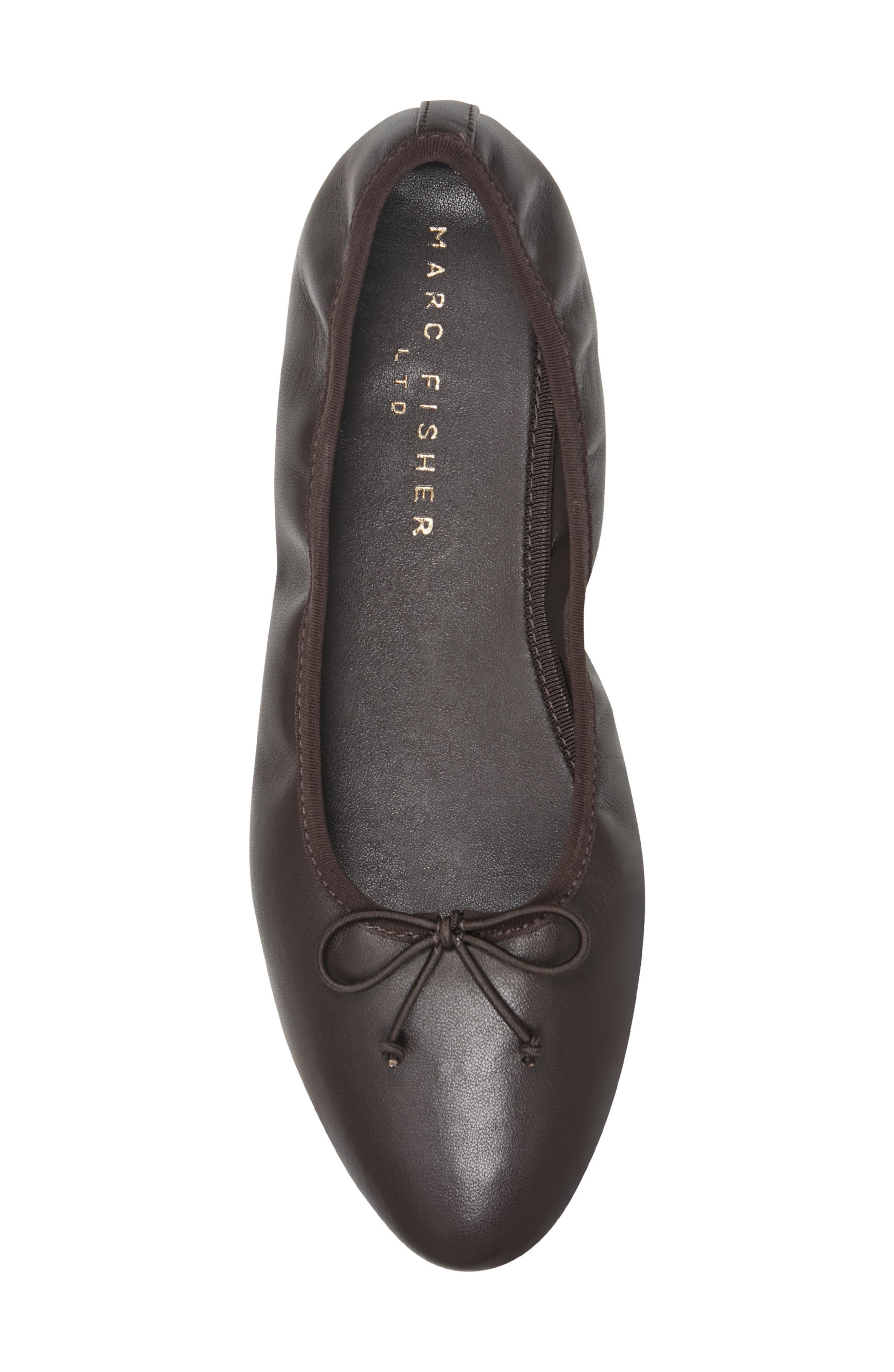 Amellie Ballet Flat, Alternate, color, DARK BROWN