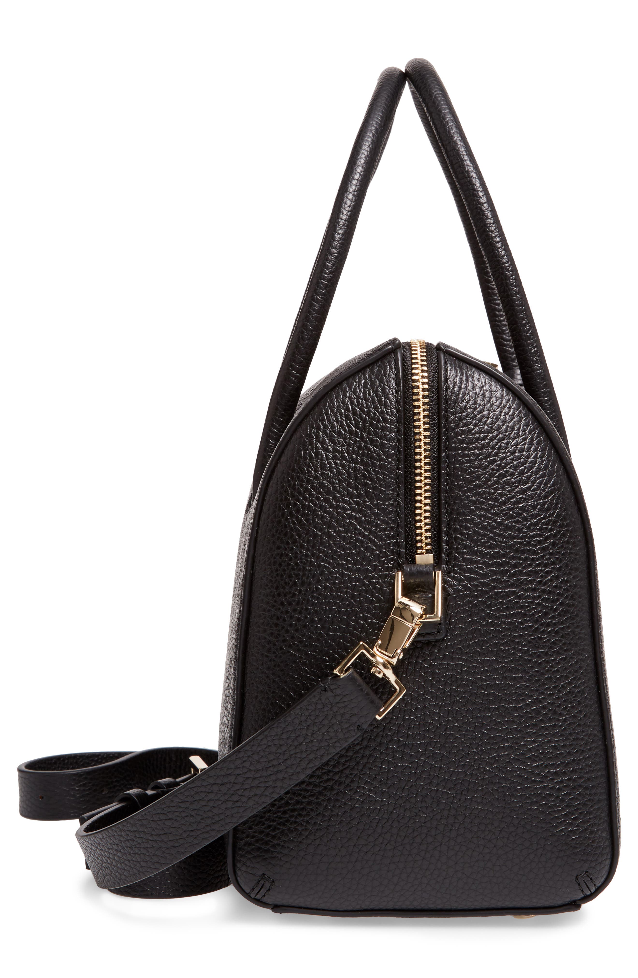 Kate Spade New York mega madison knollwood drive - lane leather satchel, Alternate, color, 