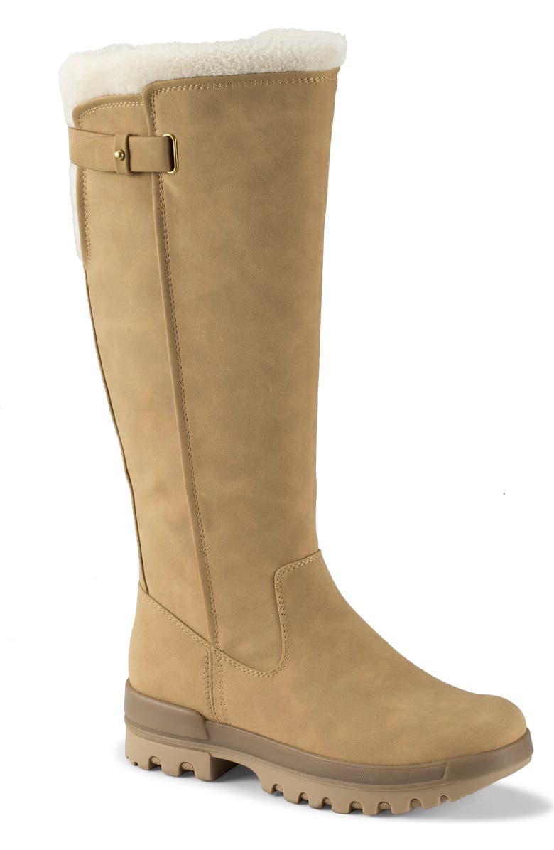 BARETRAPS Nettie Faux Fur Lined Cold Weather Boot, Main, color, Cognac