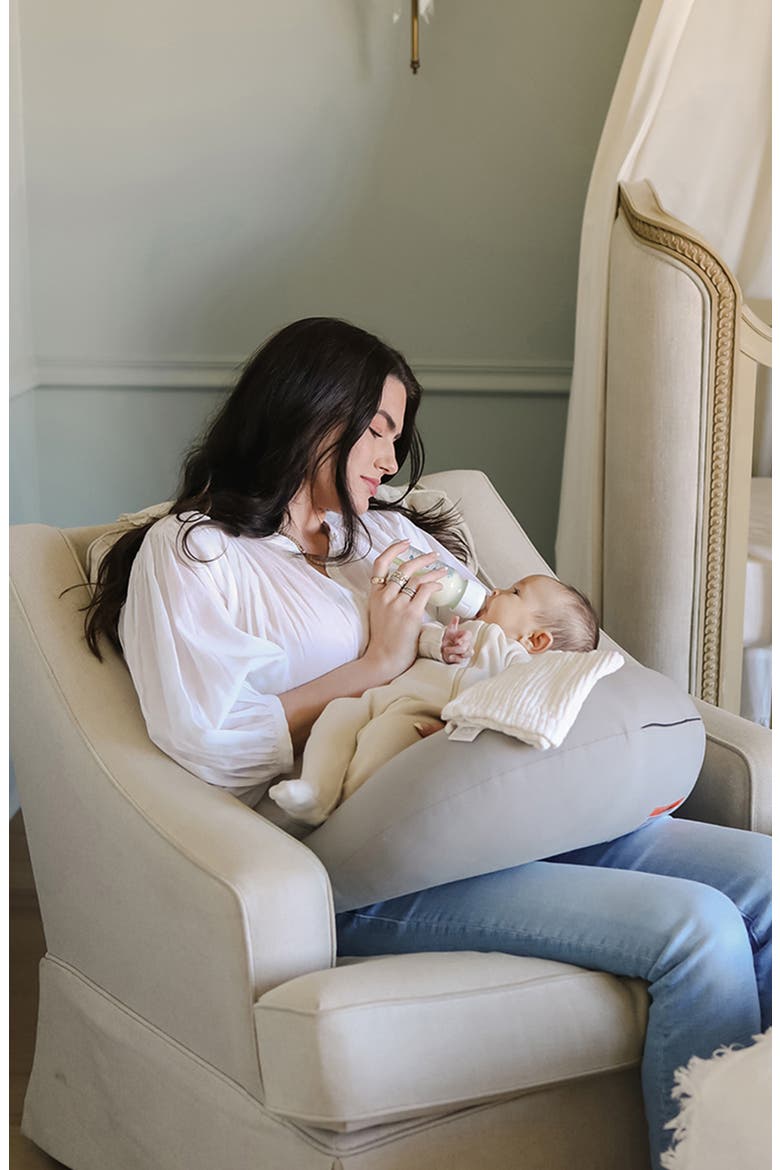 Feeding & Support Pillow, Alternate, color, STONE