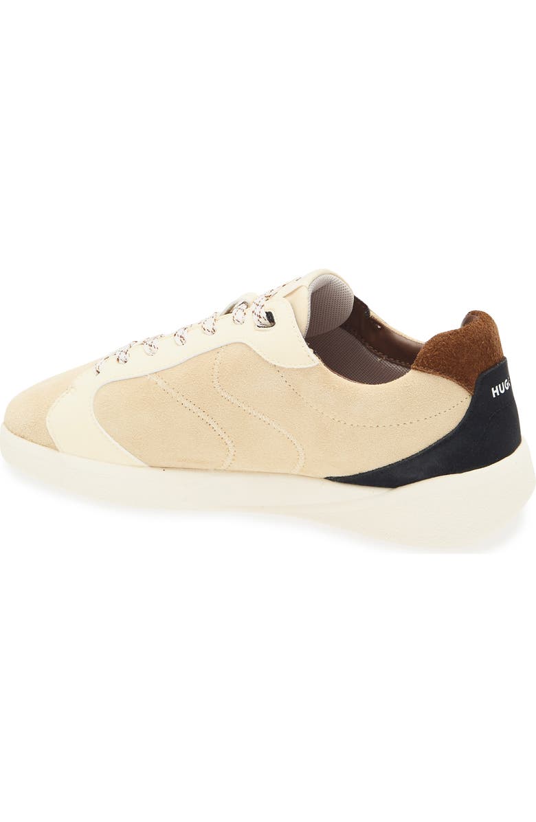 BOSS Riven Tennis Sneaker, Alternate, color, Light Beige