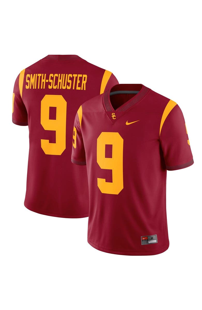 Nike Men's Nike JuJu Smith-Schuster Cardinal USC Trojans Alumni Player Game Jersey, Alternate, color,