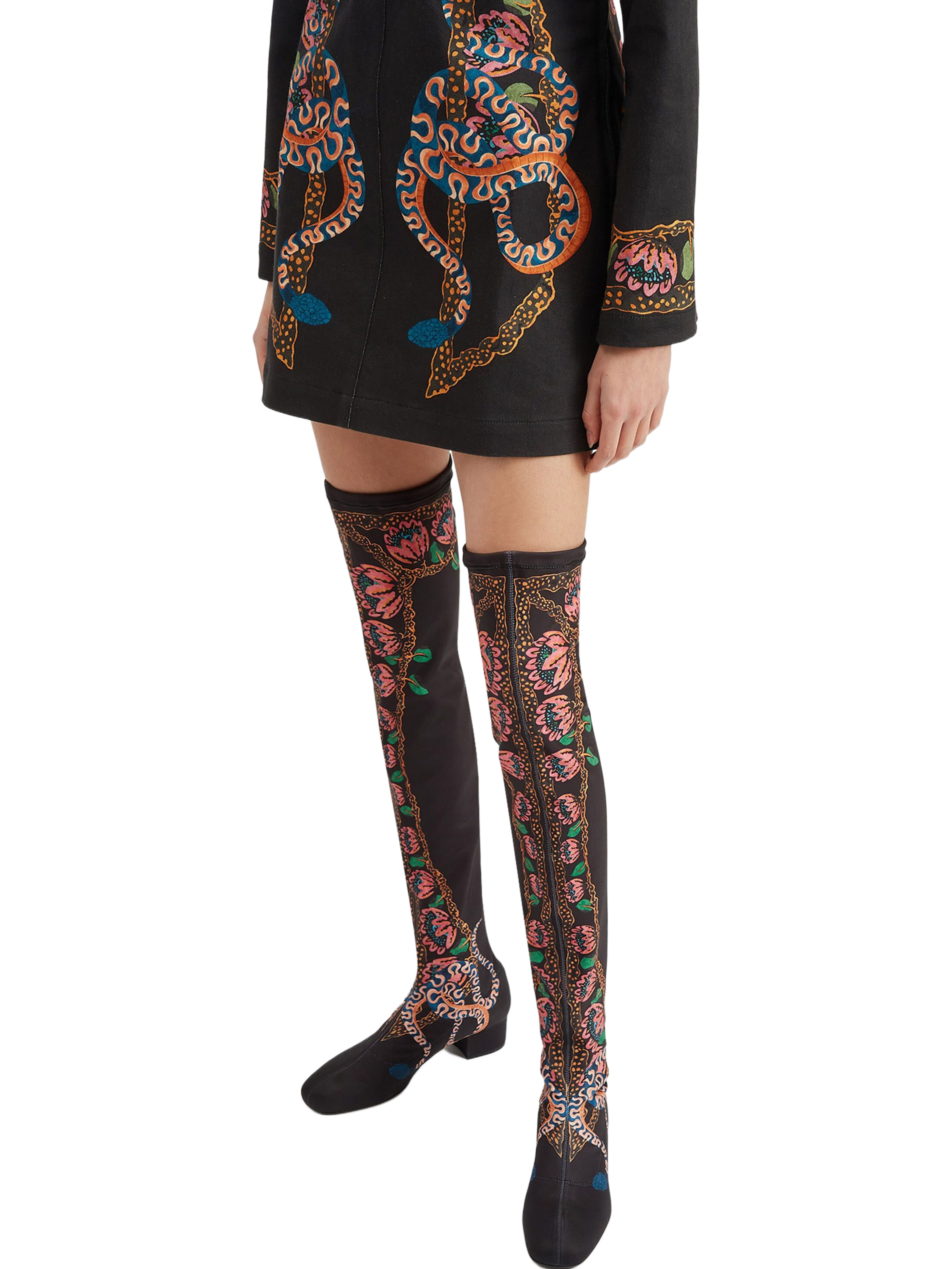 La DoubleJ Hight Boots Eve Placée Black, Alternate, color, Eve Placée Black