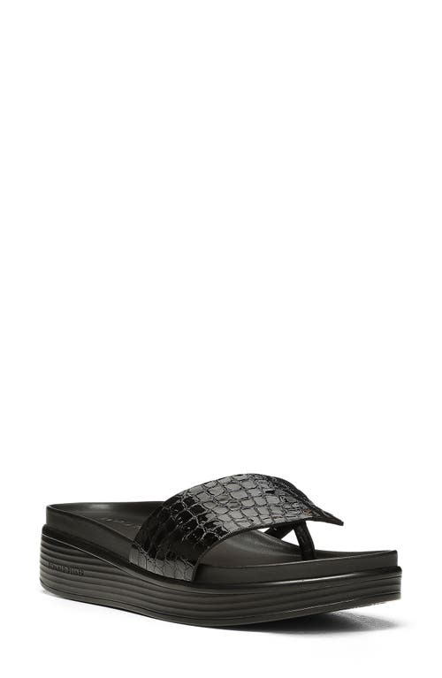 Donald Pliner Fifi Flip Flop In Black
