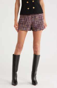 L'AGENCE Ashton Tweed Shorts