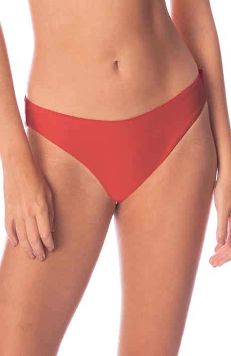 Maaji Red Camelia Sublimity Reversible Bikini Bottoms