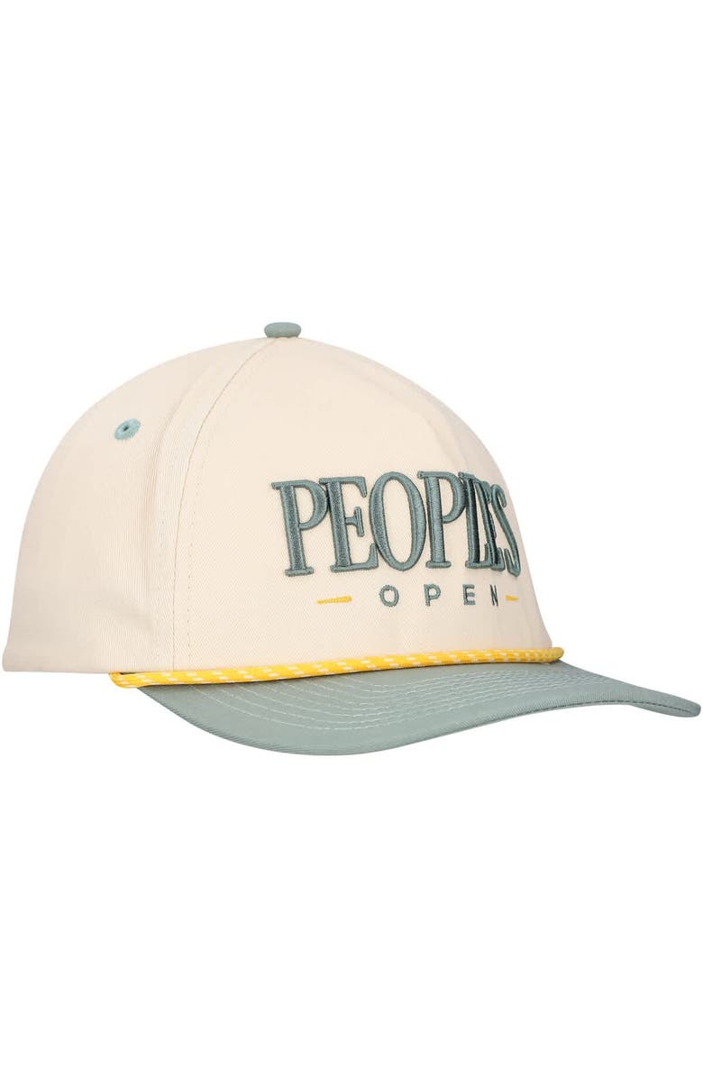 BARSTOOL GOLF Men's Cream WM Phoenix Open People's Rope Adjustable Hat, Alternate, color, Cream