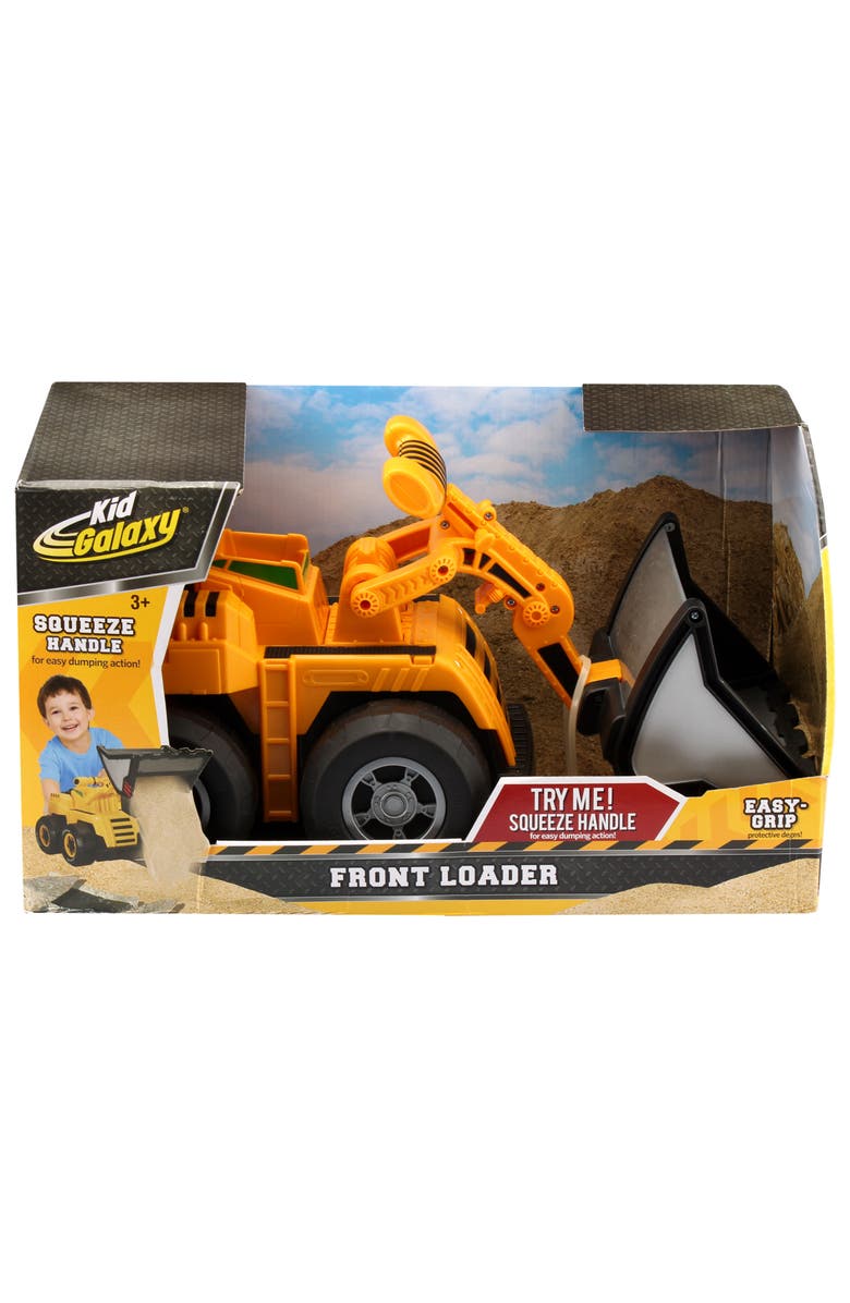 Kid Galaxy Mega Freewheeling Front Loader W/ Squeeze Handle, Alternate, color, Multicolored