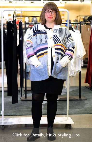 NIC+ZOE Pattern Play Knit Jacket (Women) | Nordstromrack
