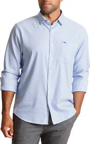 Tommy Bahama Sarasota Stretch Ventura Coast Solid White IslandZone® Button-Up Shirt