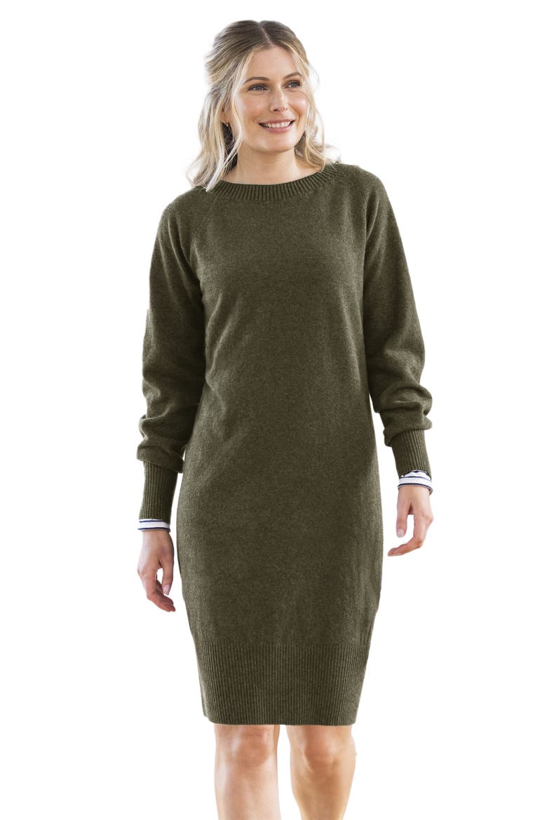 Supersoft Slouch Dress, Main, color, Olive