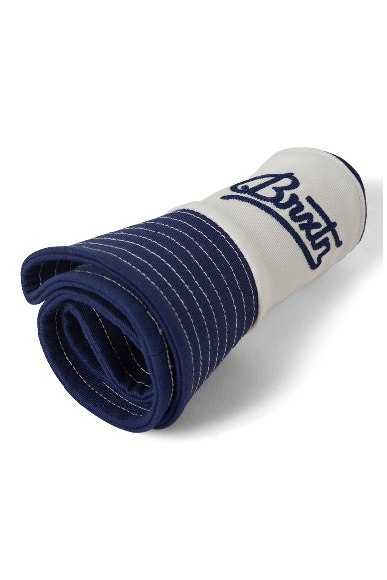 Eldon Packable Bucket Hat, Alternate, color, MIDNIGHT BLUE/ OFF WHITE
