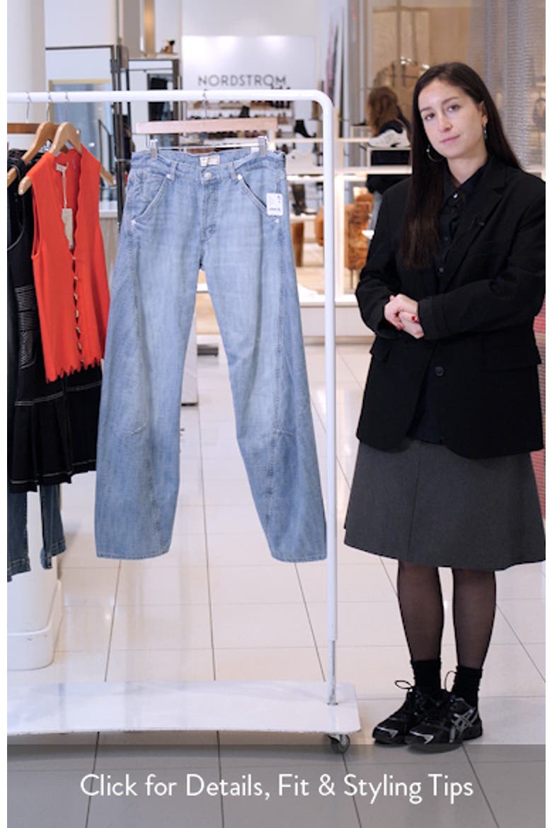 Highland Low Rise Barrel Jeans video