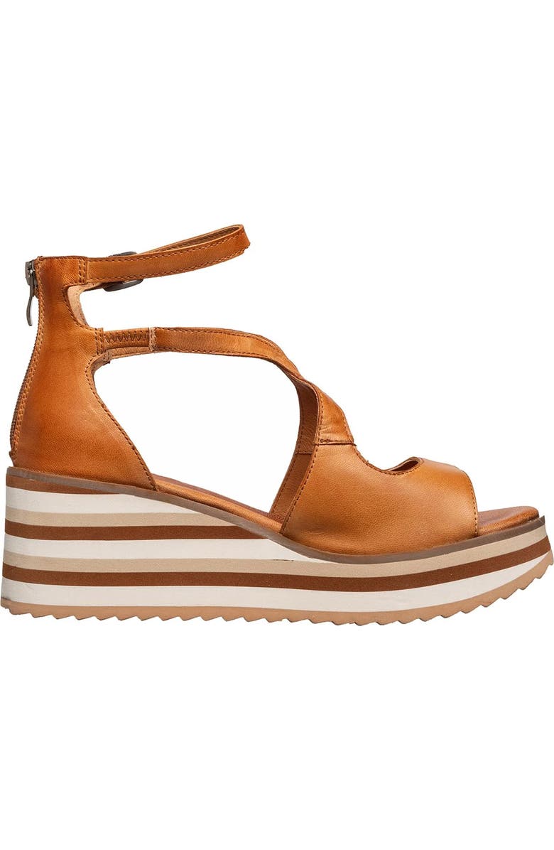 ANTELOPE Pascale Platform Wedge Sandal, Alternate, color, Tan