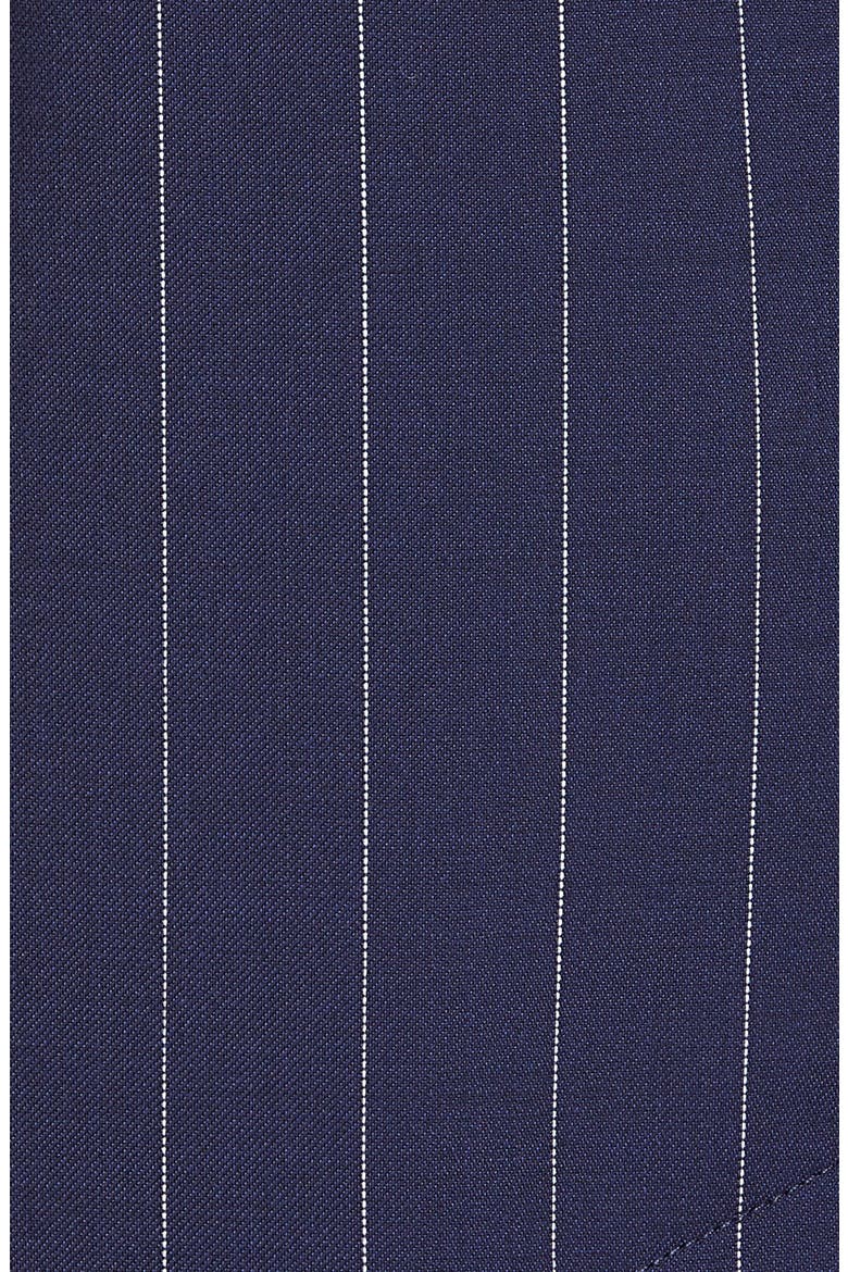Pinstripe Blazer, Alternate, color, CRUISE NAVY/ CREAM PINSTRIPE