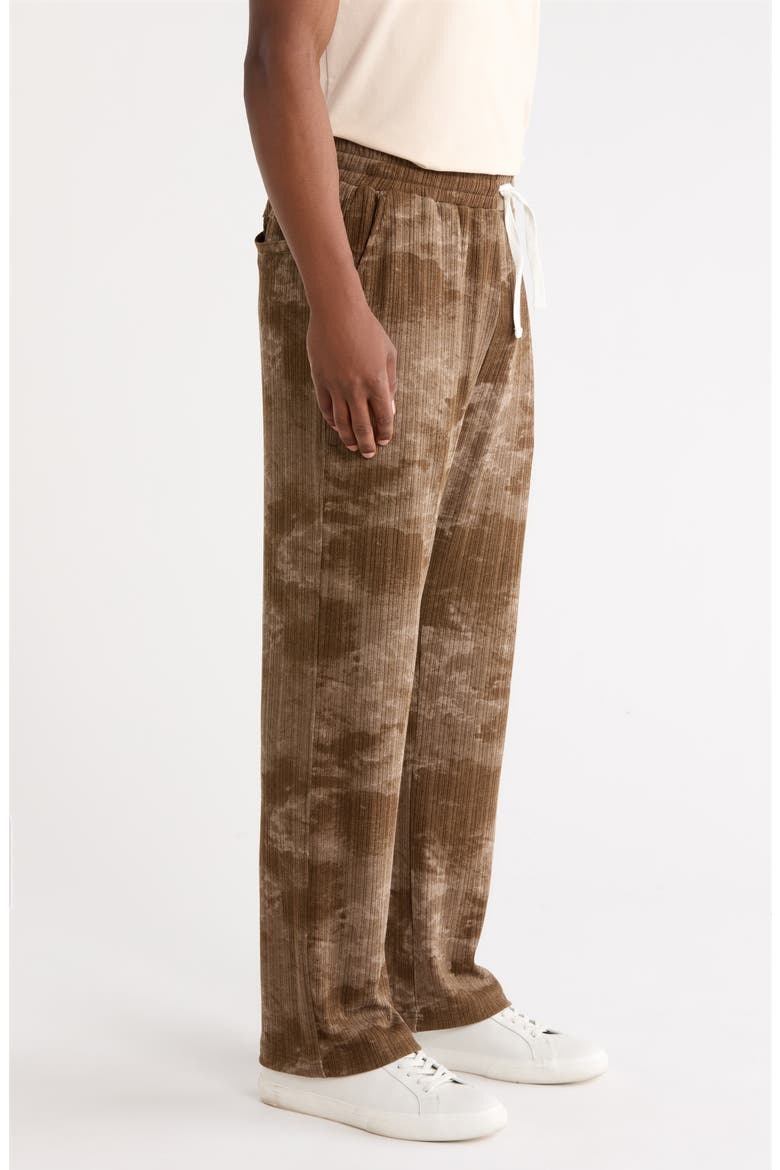 West Drawstring Knit Pants, Alternate, color, BROWN