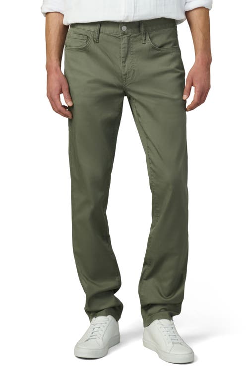Joe's The Brixton Twill Chinos In Green