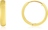 The Lovery Fine Jewelry Gold Huggie Hoop Earrings