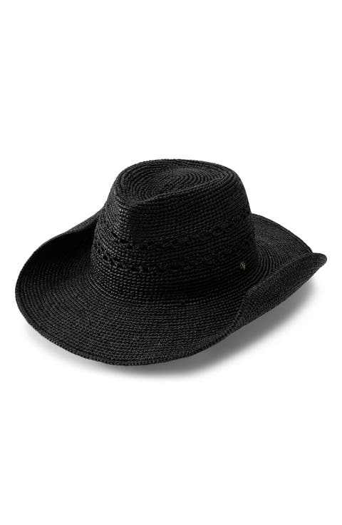 Gwen Raffia Cowboy Hat