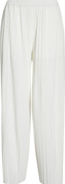 EENK Pleated Straight Leg Pants