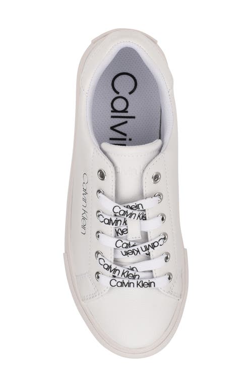 Calvin Klein Ciyan Sneaker In White