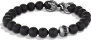 David Yurman 'Spiritual Beads' Bracelet with Black Onyx and Black Diamonds