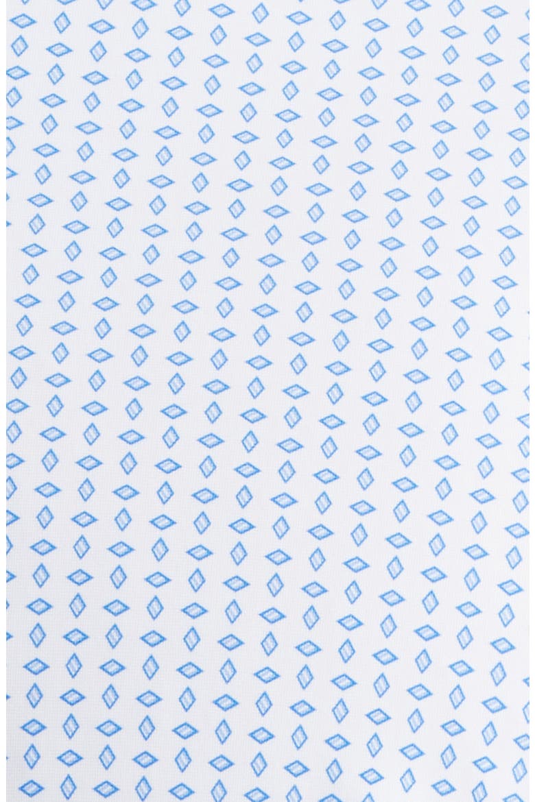 XC Motion Performance Knit Button-Up Shirt, Alternate, color, WHITE/ BLUE DIAMOND