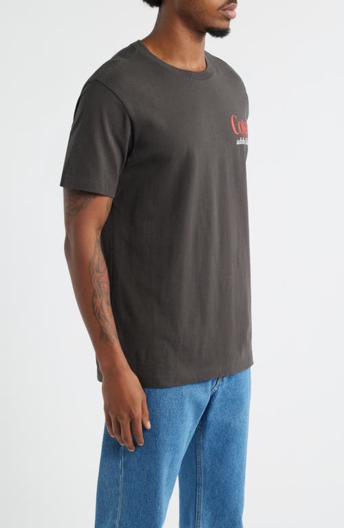 The Forecast Agency Coca Cola Sports Cotton Graphic T-shirt In Black